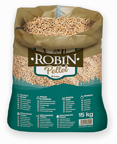 worek pelletu opałowego Robin do kupienia w Szczytnej lub sklepie internetowym